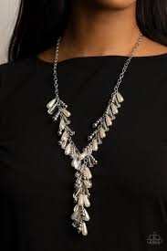 March 2021 life of the party; Paparazzi Dripping With Diva Ttitude Necklace April 2021 Life Of The Party Exclusive A Finishing Touch Jewelry