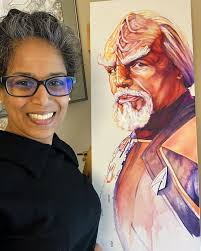 Creating Worf's Uniform from Star Trek with Detail and Texture