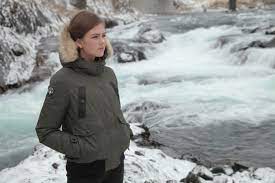 Triple F A T Goose Norden Hooded Goose Down Bomber Parka With Real Coyote Fur Parka Arctic Parka Down Jacket