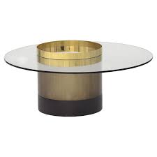 Sunpan's collection of coffee tables will compliment residential and contract spaces. Sunpan Haru 35 5 Contemporary Metal Coffee Table In Polished Gold 103032