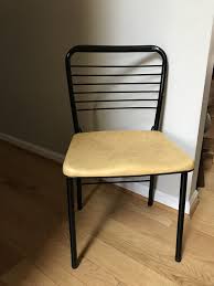 Vintage Cosco Gatefold Folding Chair Cosco Padded Metal Etsy Folding Dining Chairs Metal Folding Chairs Restoration Hardware Dining Chairs