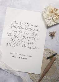 Custom Calligraphy Quote Calligraphy Wall Art Calligraphy Gift Tags Custom Calligraphy