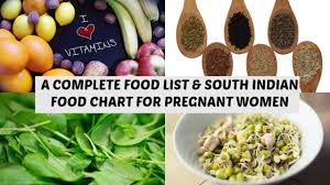 complete food list for pregnancy and south indian food chart indian pregnancy food diet chart