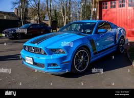 Ford Mustang Shelby Gt350R 2015 - 2020 - Grabber Blue - Black Stripes
