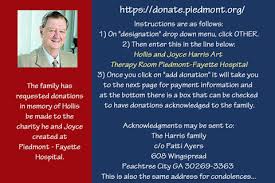 PCN Flight West: Death of Mr Hollis L. Harris, Former DL President and COO