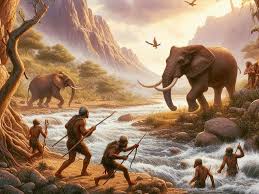 humans hunting elephants discovered ...