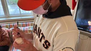 This #ThankfulThursday, we give a huge shout-out and thanks to @SFGiants'  pitcher 𝗧𝗿𝗶𝘀𝘁𝗮𝗻 𝗕𝗲𝗰𝗸 for bringing joy to our patients at George  Mark Children's House. George Mark's Director of Advancement Ken Sommer