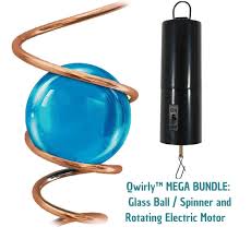 Contact rpm photography & cinematography in overland park on weddingwire. Qwirly Mega Bundle 3 15 80mm Glass Sphere Gazing Ball With Giant 24 Metal Spiral Tail