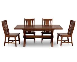 Waverly Picnic Dining Set With Slat Back Side Chairs Has Classic Trestle Design With X Shaped Details In Your Choice Rowe Furniture Rooms Home Decor Home Decor
