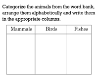 We have 2 possible answers for the clue alphabetize which appears 24 times in our database. Alphabetical Order Worksheets