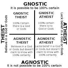 The Chart Depicts The Differences Between Theists Atheists