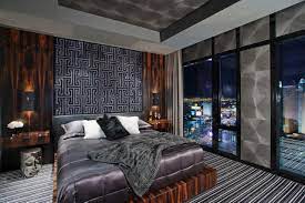 With Eye Catching Patterns And Metallic Finishes This Art Deco Bedroom Effuses Luxury And Extr Art Deco Bedroom Furniture Modern Bedroom Modern Bedroom Design