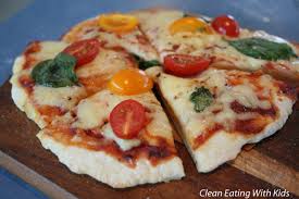 I used this recipe and it worked perfect. Clean Eating Classic Margherita Pizza With Two Ingredient Pizza Dough Clean Eating With Kids