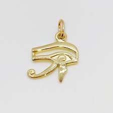 Eye Of Horus Eye Of Ra Pendant Ancient Egyptian Handmade Copper Necklace  Jewelry