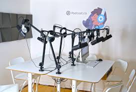 How To Setup A Podcast Studio Podcast Co Podcast Studio Recording Studio Home Music Studio Room