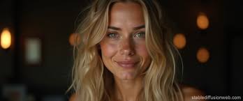 her hair is a bit messy Prompts