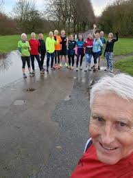 A Friday 5 parks run today. The usual chat and only one slippy fall.  Tea/coffee and biscuits afterwards and great to have some of our regulars  turn up for the post run