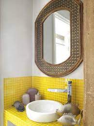 A bathroom is a place where people can take it one of two ways: Design On A Dime Ideas