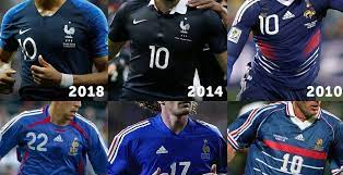 France 1994 1995 away original adidas vintage football shirt (large) excellent. Full France Home Kit History Adidas Or Nike Whose France Kits Are Better Footy Headlines