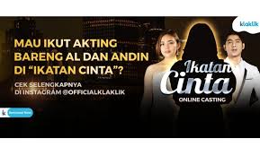 Use the search bar above or click on one of the sections below. Ingin Jadi Artis Sinetron Ikatan Cinta Daftar Di Aplikasi Klaklik