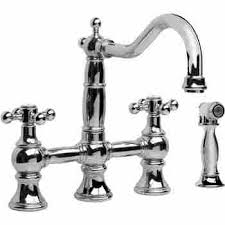 Graff G 4845 Canterbury Bridge Kitchen Faucet With Side Spray Qualitybath Com
