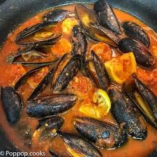 Mussels And Shrimp Fra Diavolo Poppop Cooks Recipe How To Cook Shrimp Easy Ratatouille Recipes Mussles Recipe