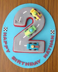 Every slice of cake, every. The Cupcake Gallery Blog Racing Car 2nd Birthday Cake Cars Birthday Cake Cool Birthday Cakes Boy Birthday Cake