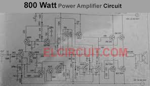 This stereo amplifier circuit diagram is cheap and simple. 4000w Power Amplifier Circuit Diagram