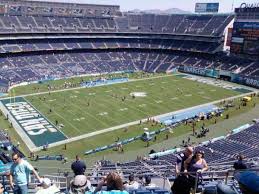 Sdccu Stadium Section V30 Home Of San Diego Chargers San