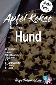 hundekekse mit apfel zimt erdnussbutter the pell mell pack hundekekse hunde kuchen erdnussbutter