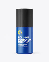 Download Closed Roll On Deodorant Mockup In Bottle Mockups On Yellow Images Object Mockups PSD Mockup Templates