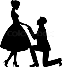 Proposing can never be done conventionally because the game always ends up or rather is dependent on the circumstances. Man On His Knees Makes A Proposal To Stock Vector Colourbox