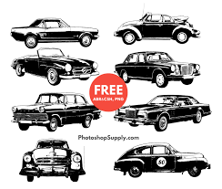 Download Free Car Silhouette Shapes Brushes Png Photoshop Supply