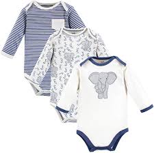 Buy Touched By Nature Baby Organic Cotton Long Sleeve Bodysuits Online In Indonesia B08bxjyl33