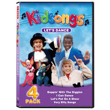 The kidsongs kids are dancing kids doing the jive and twist to classic rock & roll songs blue suede kidsongs: Let S Dance 4 Pack Dvd New Dvds Cds Dvds Kidsongs