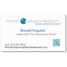 You will see a red triangle next to the bsf (s) in need of attention. Business Card For Beachbody Business Card Design Business Business Card Template