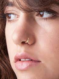 Plain Nose Ring Gold Nose Ring Nose Cuff Gold Nose Cuff Etsy Gold Nose Hoop Nose Jewelry Gold Nose Rings