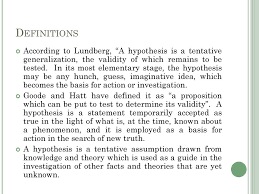 Hypothesis Dr Anshul Singh Thapa Ppt Download