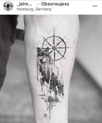 Pin By Danigogo On Tattoos Geometric Wolf Tattoo Wolf Tattoos Tattoos