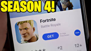 Mishaal rahman fortnite mobile's release date on android is highly anticipated. How To Play Fortnite Season 4 On Mobile Mobile Fortnite App Store Return Release Date Ios Youtube