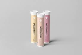 Effervescent Tablets Tube Mock Up On Behance
