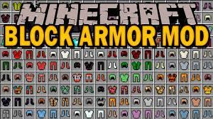 Learn how to enchant tools and armor. Block Armor Mod 1 17 1 1 16 5 Craft Any Block Into Armor 9minecraft Net