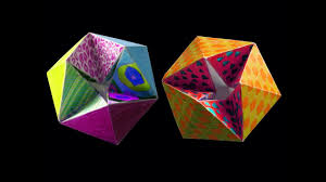 Use geometric designs to create a paper kaleidoscope effect. How To Make Paper Flexagon Diy Crafts Youtube