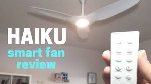 The haiku premium remote provides simple, convenient control of your haiku fan from anywhere in the room. Haiku L Series Smart Fan Review Alexa Turn On The Fan Youtube