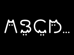 Cat Abc Study Cat Logo Design Graphic Design Logo Typography Cat Graphic Design