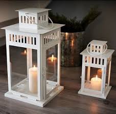 Borrby Lantern For Block Candle White Indoor Outdoor White Length 9 Ikea Block Candles Lanterns Decor Ikea Lanterns