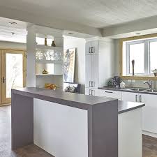 Comptoir Lunch En Stratifie Et Porte Thermoplastique House Interior Kitchen Interior