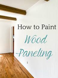 Here's how to update wood paneling without a hassle. Diy Painted Wall Paneling Mcnay Project Update Bless Er House