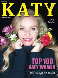 Repost from @katymagazine • Flashback to our Top 100 Women's Issue. Cover  features local artist Tyler Kay https://www.katymagazineonline.com/may2018  🌼🎨✨👩🏼‍🎨🩷🌸💫 From the very beginning of my career, Katy Magazine has  been an incredible