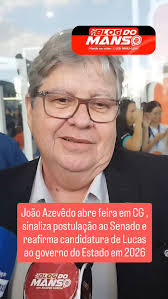 O governador João Azevêdo (PSB) visitou a Feira do Empreendedor no Centro  de Convenções, em Campina Grande, nesta quinta-feira (21) . Durante  entrevista, o socialista confirmou para o dia 11 de ...